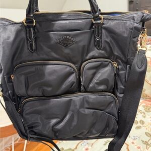 Mz Wallace Black Large Chelsea Top Handle Tote